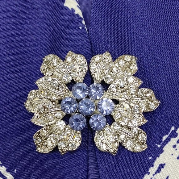 NWT GIOVANNA COLLECTION 2C SUIT JACKET AND TANK TOP SIZE 18W PURPLE/WHITE - Picture 10 of 13